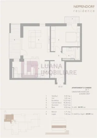 Apartament 2 camere Sibiu - poza 7