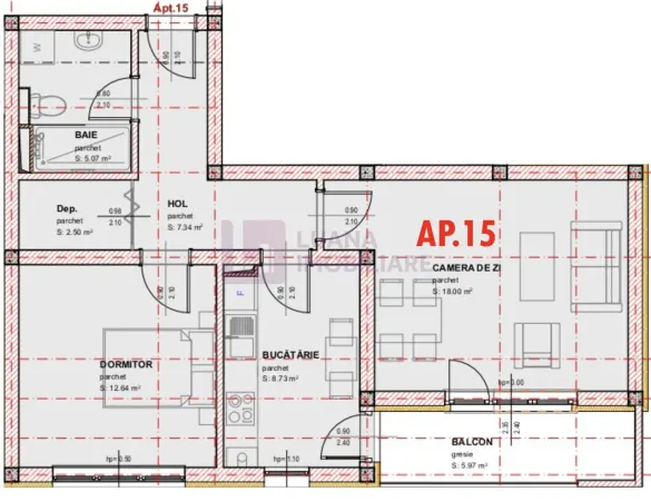 Apartament 2 camere Șelimbăr - poza 7