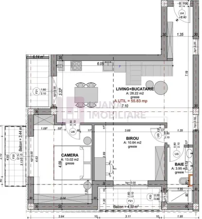 Apartament 3 camere Șelimbăr - poza 12