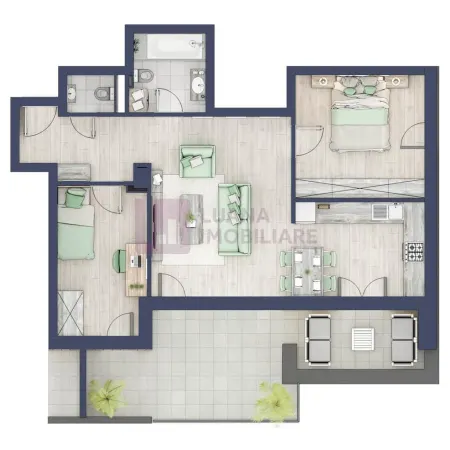 Apartament 3 camere Sibiu - poza 4