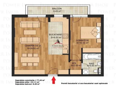 Apartament 2 camere Brașov - poza 2
