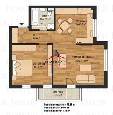 Apartament 2 camere Brașov - poza 2