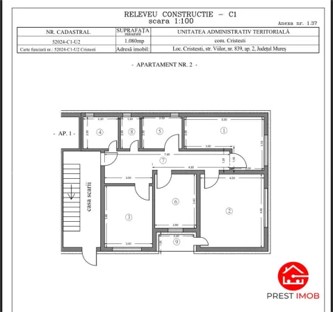 Apartament 3 camere Cristești - poza 7