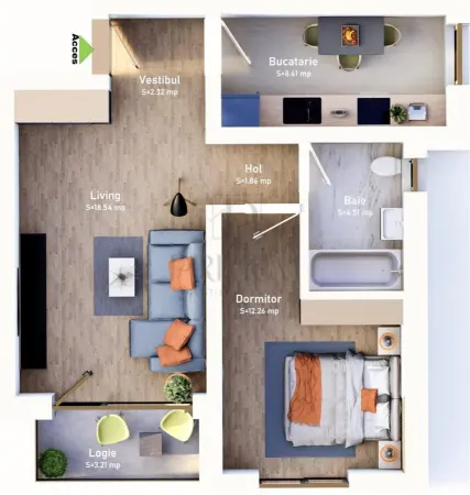Apartament 2 camere Timișoara - poza 6