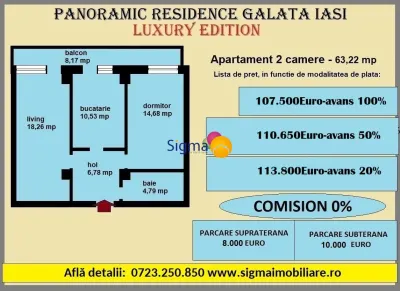 Apartament 2 camere Iași - poza 2