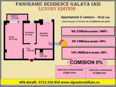 Apartament 2 camere Iași - poza 18