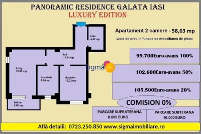 Apartament 2 camere Iași - poza 11