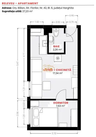 Apartament 2 camere Balan - poza 11