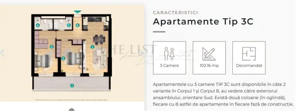 Apartament 3 camere București - poza 1