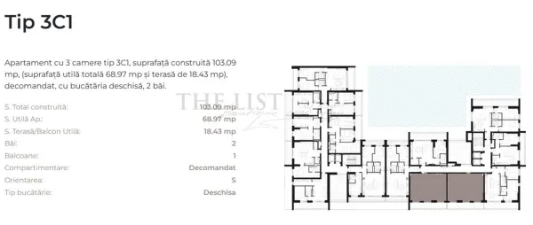 Apartament 3 camere București - poza 2