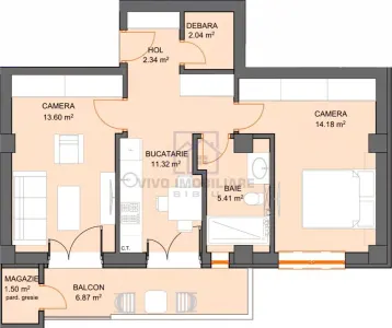 Apartament 2 camere Sibiu - poza 2