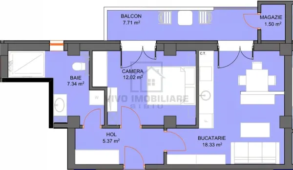 Apartament 2 camere Sibiu - poza 2