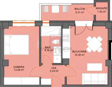 Apartament 2 camere Sibiu - poza 2
