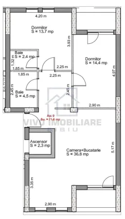Apartament 3 camere Sibiu - poza 2
