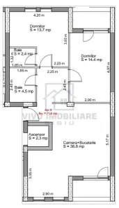 Apartament 3 camere Sibiu - poza 2