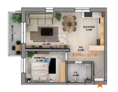 Apartament 2 camere Sibiu - poza 2