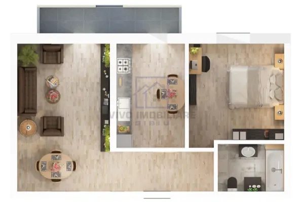 Apartament 2 camere Sibiu - poza 2
