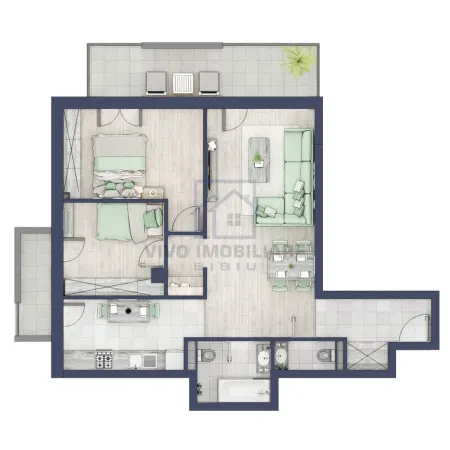 Apartament 3 camere Sibiu - poza 2