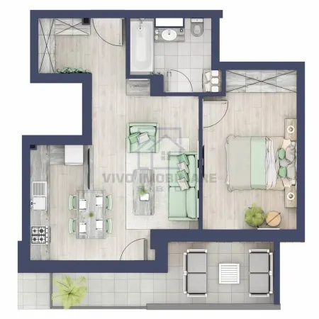 Apartament 2 camere Sibiu - poza 2