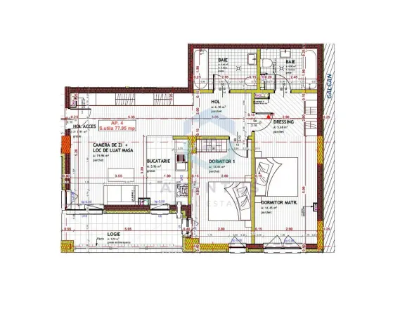 Apartament 4 camere Florești - poza 1