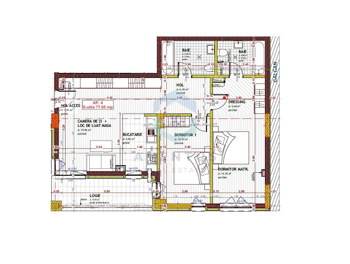 Apartament 4 camere Florești - poza 1