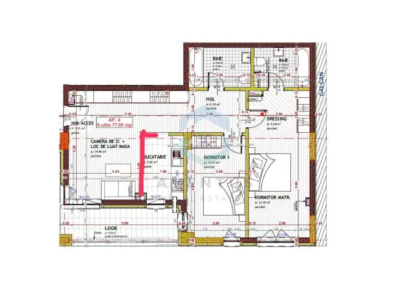 Apartament 4 camere Florești - poza 2
