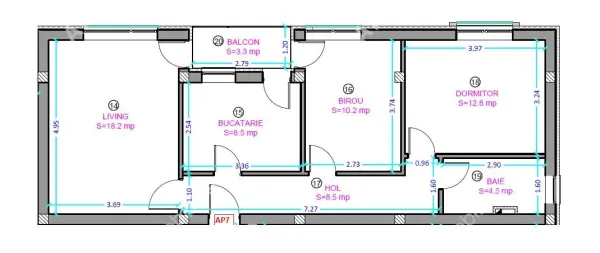 Apartament 3 camere Sibiu - poza 5