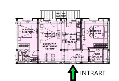 Apartament 3 camere Sibiu - poza 7
