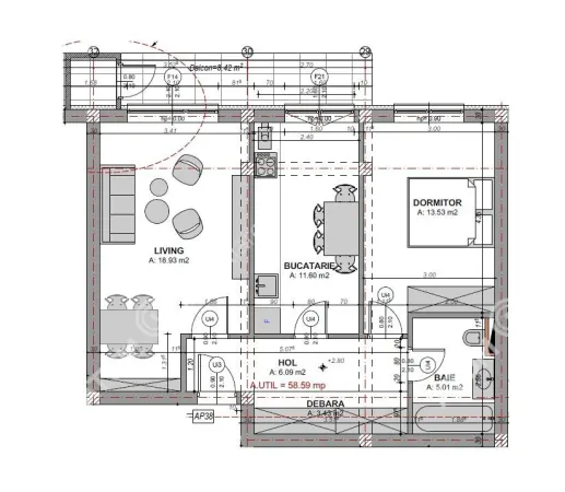 Apartament 2 camere Sibiu - poza 7