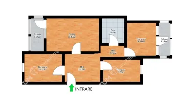 Apartament 3 camere Sibiu - poza 9