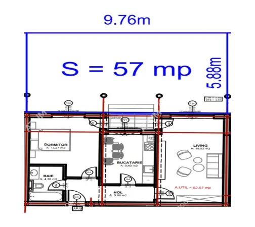 Apartament 2 camere Sibiu - poza 7