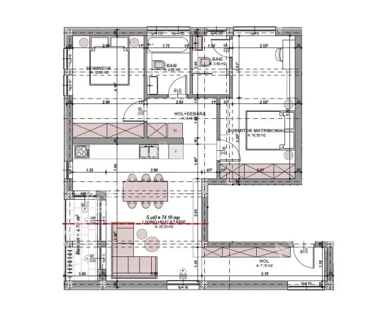 Apartament 3 camere Sibiu - poza 4