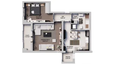 Apartament 2 camere Sibiu - poza 11