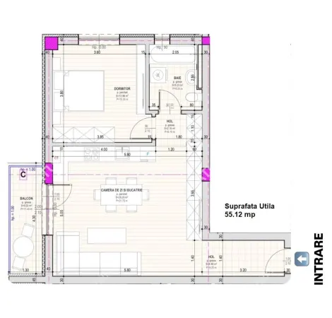 Apartament 2 camere Sibiu - poza 5