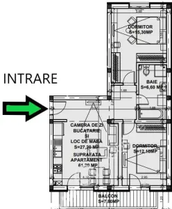 Apartament 3 camere Sibiu - poza 5