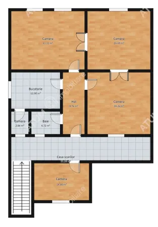 Apartament 4 camere Sibiu - poza 8