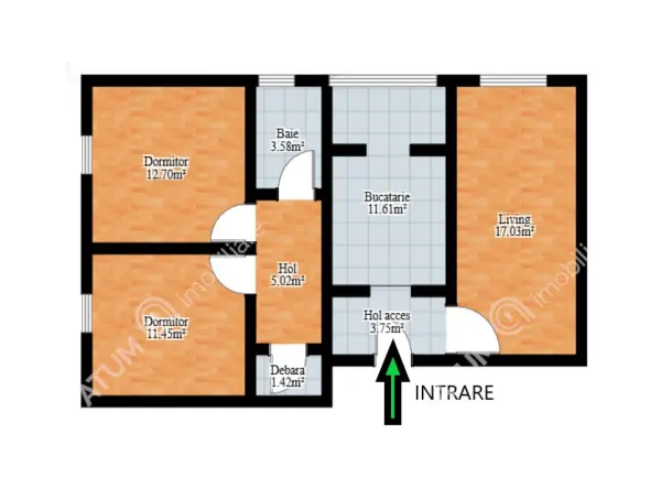 Apartament 3 camere Sibiu - poza 7