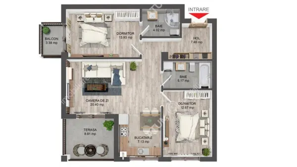 Apartament 3 camere Sibiu - poza 8