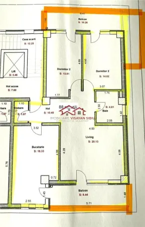 Apartament 3 camere Șelimbăr - poza 13