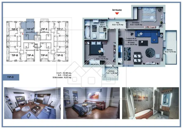 Apartament 3 camere Sibiu - poza 4