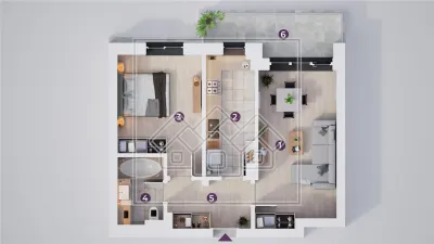 Apartament 2 camere Sibiu - poza 6