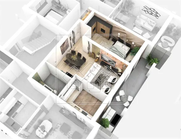 Apartament 2 camere Sibiu - poza 12