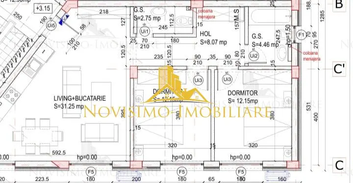 Apartament 3 camere Ploiești - poza 1