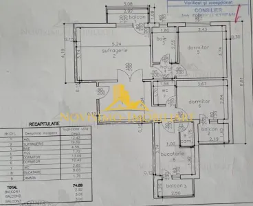 Apartament 3 camere Ploiești - poza 18