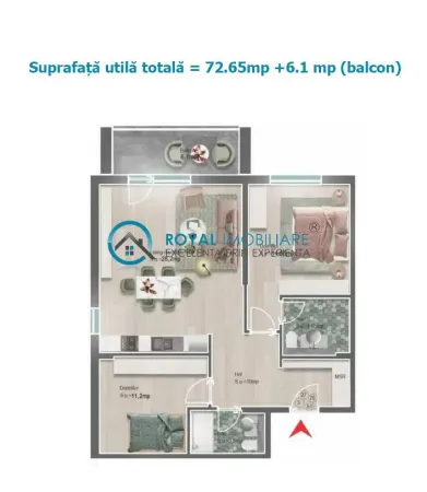 Apartament 3 camere Ploiești - poza 1
