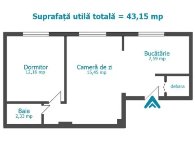 Apartament 2 camere Ploiești - poza 15