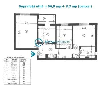 Apartament 3 camere Ploiești - poza 12