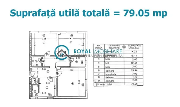 Apartament 3 camere Ploiești - poza 6