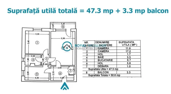 Apartament 2 camere Ploiești - poza 8