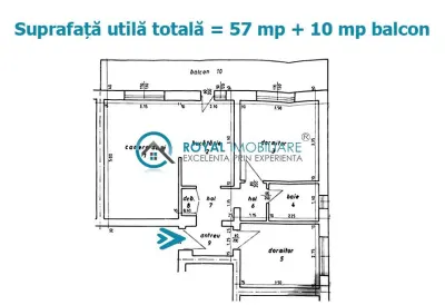 Apartament 3 camere Ploiești - poza 8